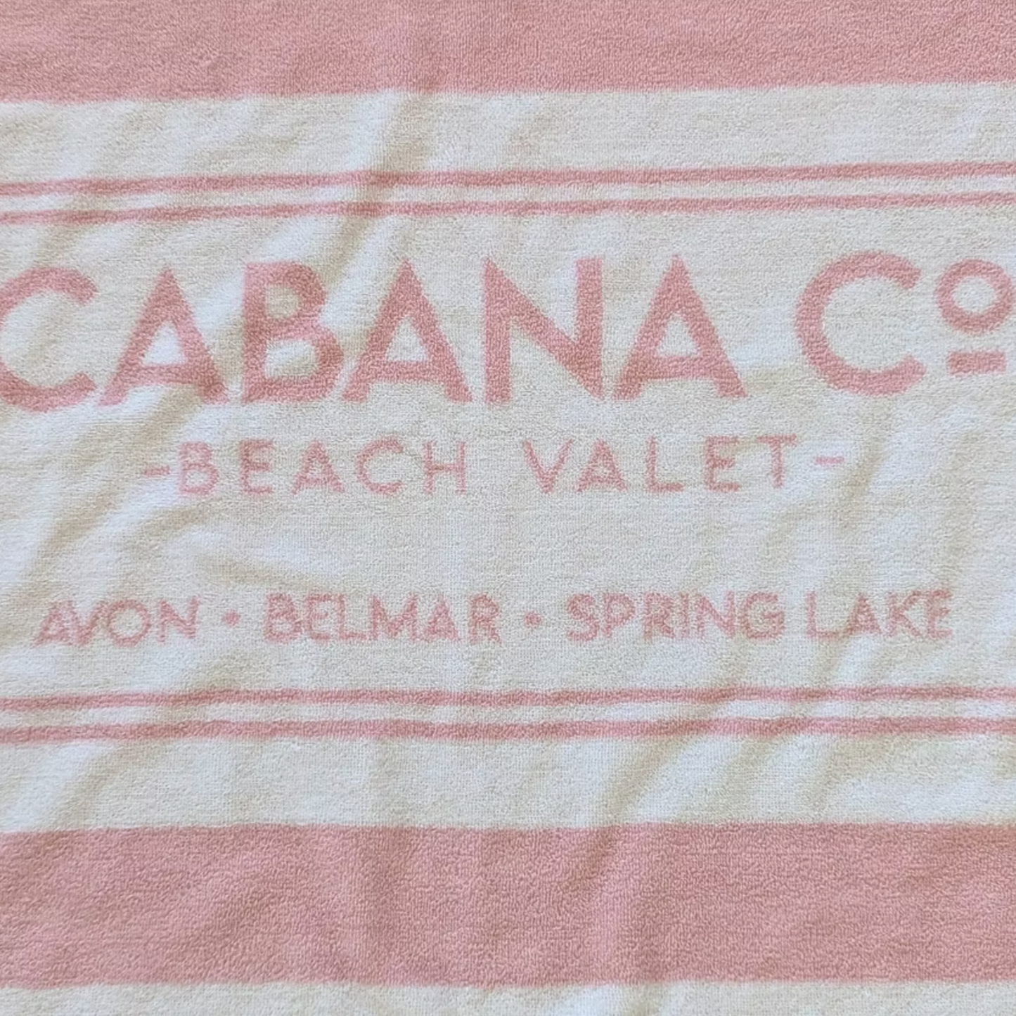 Cabana Co Logo Towel
